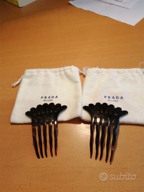 fermagli capelli prada|Accessori per i capelli di Prada .